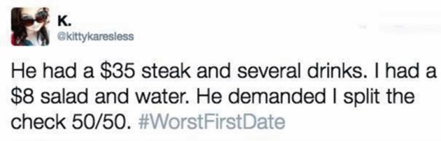 12 Hilarious ‘worst First Date Tweets That Will Leave You Rofl Ing Trending Gallery News