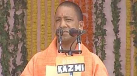 Yogi Adityanath, Yogi Adityanath swearing in ceremony, uttar Pradesh, Uttar Pradesh Chief Minister, UP CM swearing-n, UP chief minister oath taking, Yogi adityanath UP CM, Yogi Adityanath swearing in live updates, Yogi Adityanath swearing in live stream, Yogi Adityanath live updates, Yogi Adityanath live stream, keshav maurya, dinesh sharma, keshav maurya-deputy chief minister, 21 cm, Adityanath 21 st Up cm, Yogi Adityanath uttar pradesh chief minister, Yogi Adityanath news, india news, indian express news