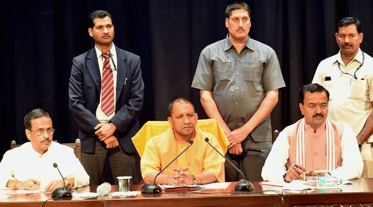 Yogi Adityanath, Adityanath government, Adityanath Kesav Prasad Maurya, Akhilesh Yadav, Deputy CM Kesav Maurya, Indian express, India news, latest news,