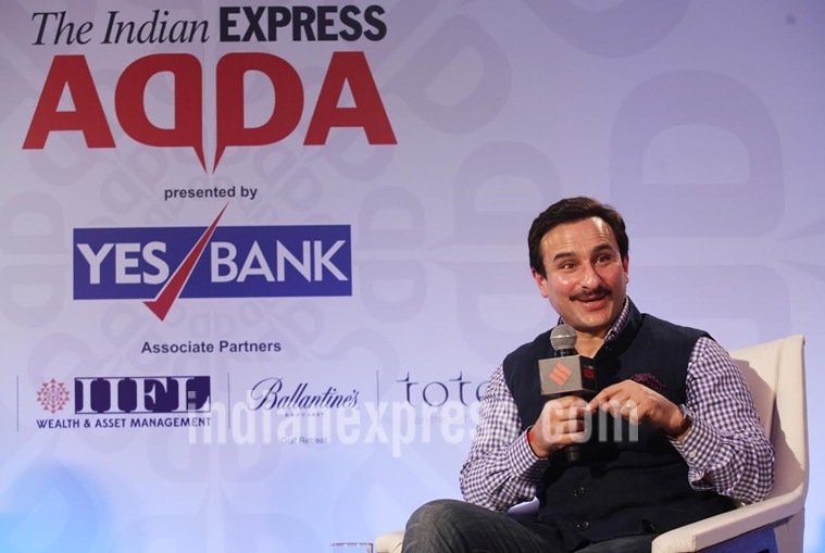 saif ali khan, saif ali khan express adda, saif ali khan national award, saif ali khan akshay kumar, saif ali khan akshay kumar national award, saif ali khan nepotism, saif ali khan intolerance, saif ali khan cbfc, saif ali khan censorship, saif ali khan actor, saif ali khan news, saif ali khan at express adda, express adda saif ali khan, saif ali khan bollywood actor, saif ali khan hollywood bollywood, saif ali khan being a muslim, saif ali khan interview, saif ali khan bold statements, saif ali khan news, saif ali khan latest updates, bollywood news, entertainment updates, indian express, indian express news, indian express entertainment