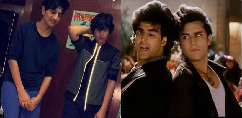aarav bhatia, ibrahim khan, akshay kumar, saif ali khan
