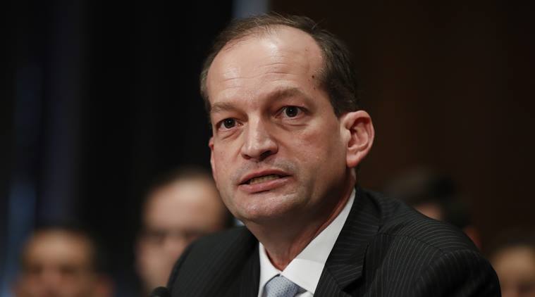 Us Senate Confirms Alexander Acosta To Head Labour Department World News The Indian Express