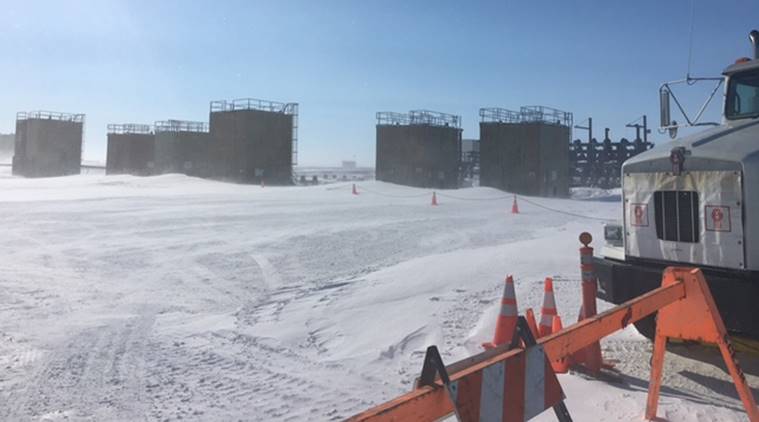 Workers plug Alaska North Slope oil well that leaked gas | World News
