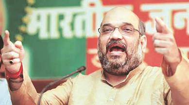 Amit Shah, Mahatma Gandhi, amit shah on mahatma, gandhi shah, congress, BJP, shah in chhattisgarh, indian express news, india news
