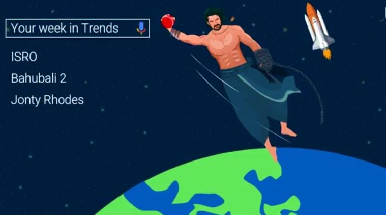 As Baahubali 2 rules top trends, Google India shares fascinating clip on Twitter | Trending News,The Indian Express As Baahubali 2 rules top trends, Google India shares fascinating clip on Twitter | Trending News,The Indian Express