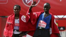 nike, nike shoes, Kenenisa Bekele, Bekele, Kenenisa Bekele marathon, Bekele london marathon, london marathon, marathon, marathon news, indian express
