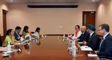 Sushma Swaraj, Harjit Singh Sajjan, India Canada, Canada defence minister, Swaraj Canada minister, India Canada bilateral ties, India news, Indian Express