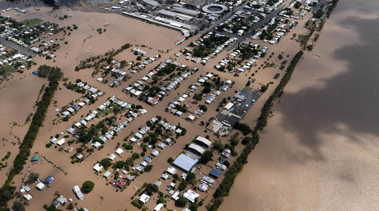 Thousands Evacuated In New Zealand Amid Cyclone Debbie Floods World News The Indian Express