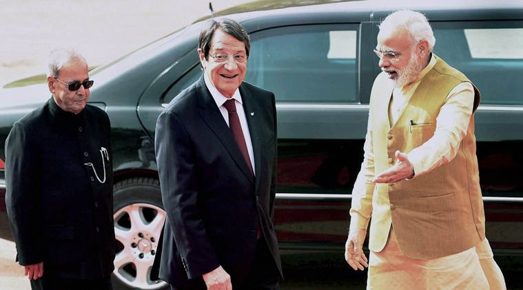 narendra modi,Cyprus, Nicos Anastasiades, india-cyprus, Nicos Anastasiades, Nicos Anastasiades India visit, Cyprus India, EU, Afghanistan, taliban, European Union, latest news, indian express