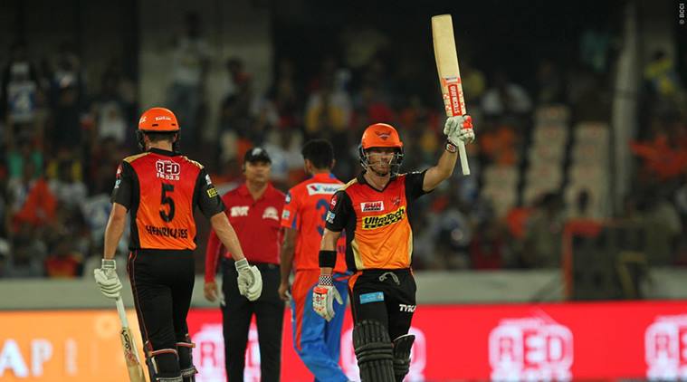 Gujarat Lions, Sunrisers Hyderabad, Gujarat Lions vs Sunrisers Hyderabad, Rashid Khan, David Warner, sports news, sports, cricket news, Cricket, Indian Express