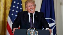 Donald Trump, Donald Trump on buy american-hire american, Donald Trump's executive policies, Trump new polices, world news, indian express news