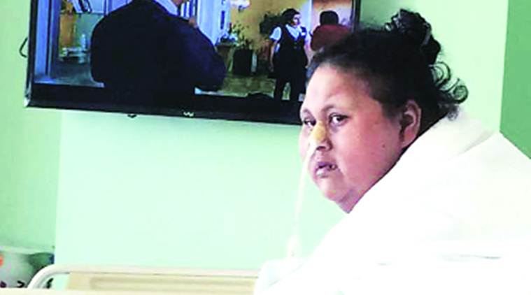 Eman Ahmed, world's heaviest woman, Eman Ahmed weight, Eman Ahmed treatment, Eman Ahmed mUmbai, Eman Ahmed treatment controversy, Eman Ahmed saifee hospital, Aman ahmed story, Aman ahmed weight, who is eman ahmed?, eman ahmed story, eman ahmed to go back?, aman ahmed family, aman ahmed blog, Indian express news, eman ahmed news, indian express blog
