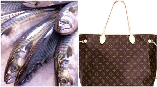 louis vuitton, louis vuitton bag, grandma louis vuitton bag, fish louis vuitton, grandma carries fish in louis vuitton bag, lifestyle, indian express, indian express news