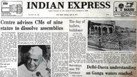 forty years ago, indian express 40 years ago, india news, latest news, indian express news