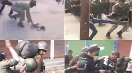 fpg-kashmir1-759 Kashmir violence, man tied to army jeep, army jeep video, Kashmir man tied to army jeep, Kashmir youth assault CRPF, CRPF assaulted, youth heckly CRPF, stone pelting, stone pelting Jammu, Srinagar bypoll, Srinagar violence, India news, Indian Express