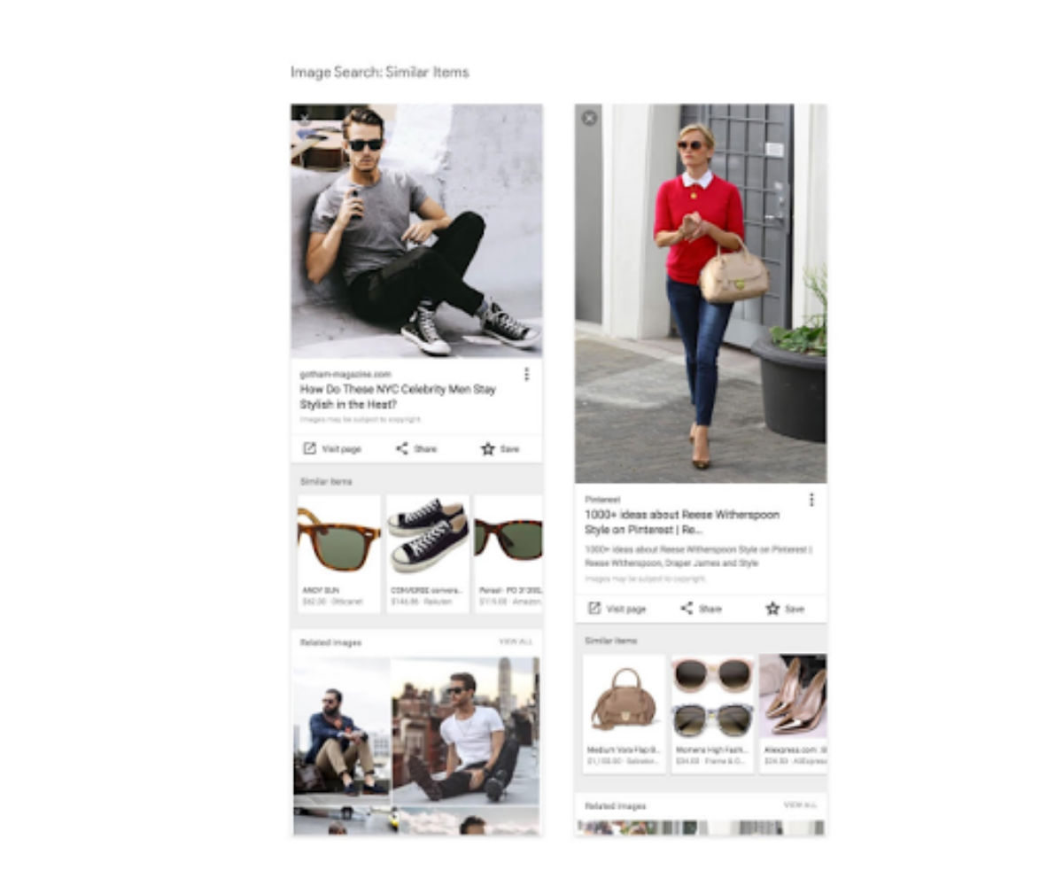 Google, Google Similar Items, Google Image Search, Google shoppable photos, Google photos, Google image search products, Google image search items, Google search, social, apps, technology, technology news