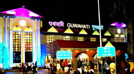 GRP, Guwahati Railway Station, gold biscuits, opium, Indian Express, Indian Express News