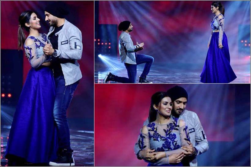 harbhajan singh dance, harbhajan singh geeta basra dance, harbhajan singh propose geeta basra
