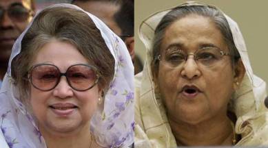 Sheikh Hasina, Khaleda zia, Khaleda zia sheikh Hasina, Sheikh Hasina India visit, Bangladesh, Bangladesh India, Indo-Bangladesh pact, world news, indian express news