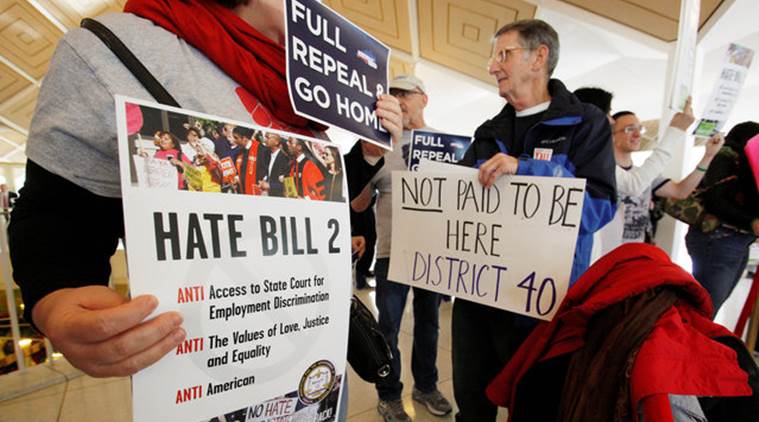 Atlantic Coast Conference, Atlantic Coast Conference HB2, HB2, transgender bathroom bill, North Carolina, transgender bathroom bill US, transgender bathroom bill North Carolina, lgbt, lgbt rights, US lgbt, latest news, latest world news, indian express