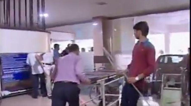 indore hospital, gokul das hospital, RSS leader, RSS leader hospital, hospital vandalised