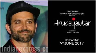 Hrithik Roshan, Hrithik Roshan news, Hrithik Roshan actor, Hrithik Roshan films, Hrithik Roshan new film, Hrithik Roshan movies, Hrithik Roshan new movie, Hrithik Roshan marathi film, Hrudayantar, Hrudayantar Hrithik Roshan, Hrithik Roshan Hrudayantar, entertainment news, indian express, indian express news