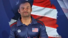 Ibrahim Khaleel, Ibrahim Khaleel USA, USA Ibrahim Khaleel, Ibrahim Khaleel wicket-keeper, Ibrahim Khaleel Hyderabad, Ibrahim Khaleel batting, sports news, sports, cricket news, Cricket, Indian Express