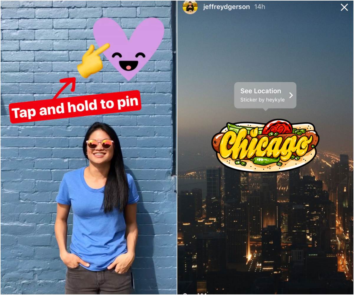 Instagram, Snapchat, Instagram Stories, Snapchat Stories, Instagram Stories bigger than Snapchat, Instagram pinning stickers, Instagram new features, Instagram update, Android, iOS, smartphones, apps, technology, technology news