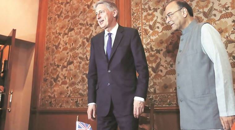 arun jaitley, finance minister, india britain relations, brexit, european union, india britain economic relations, economy news, indian express