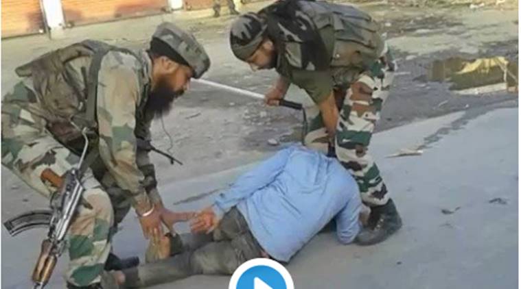 kashmir, video, army video, crpf video, video, jawan video, crpf jawan video, jeep video, J&K, jammu kashmir, kashmir news