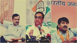 kejriwal_maken_tiwari_759_1 Bawana bypoll, Bawana bypoll results, Bawana results, AAP, Aam Aadmi Party win, BJP, Congress