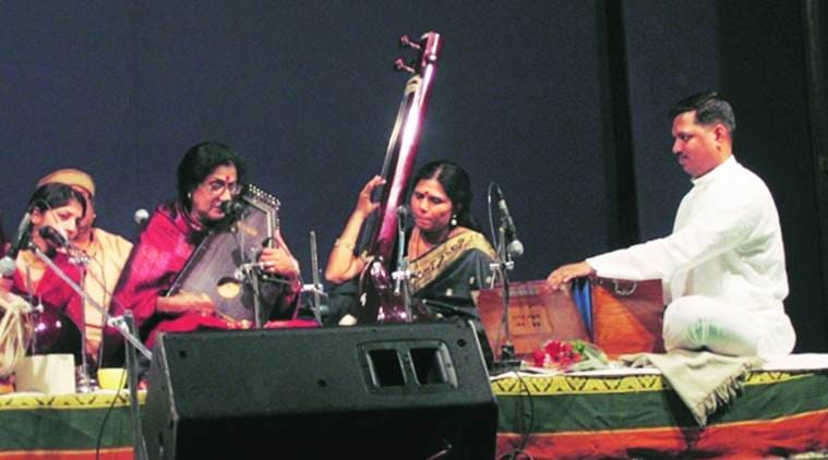 Kishori Amonkar, Amonkar singer, Kishori Amonkar death, Kishori Amonkar Padma Talwalkar, Padma Talwalkar, Amonkar Hindustani vocalist, Amonkar concert, India news, Indian Express