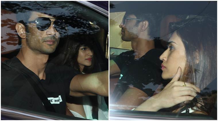 Sushant Singh Rajput Takes Kriti Sanon For A Drive Are They The New Couple In Town See Pics