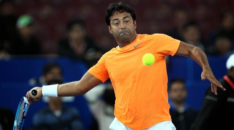 Leander Paes tennis