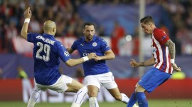 Champions League, UEFA Champions League, Champions League quarterfinals, Leicester City, Atletico Madrid, Leicester City vs Atletico Madrid, Antoine Griezmann, Craig Shakespeare, Robert Huth, Wes Morgan, Indian Express