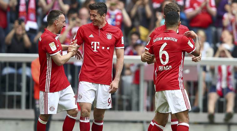 Robert Lewandowski, Robert Lewandowski Bayern Munich, Bayern Robert Lewandowski, sports news, sports, football news, Football, Indian Express