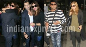 Bipasha Basu gets showered with kisses from Karan Singh Grover, Kapil Sharma travels in company of girlfriend Ginni Chatrath