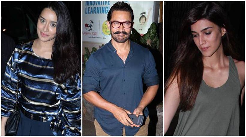 Aamir Khan, Shraddha Kapoor, Kriti Sanon, Ekta Kapoor, Huma Qureshi, Bipasha Basu, Karan Singh Grover, Aamir Khan images, Aamir Khan pics, Aamir Khan news, Aamir Khan photos, Shraddha Kapoor images, Shraddha Kapoor pics, entertainment news, indian express, indian express news