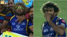 ipl 2017, ipl 10, ipl, gl vs mi, gujarat vs mumbai, gujarat lions vs mumbai indians, lasith malinga, malinga, cricket news, ipl news, cricket, indian express
