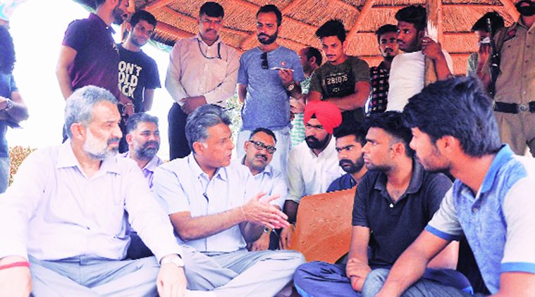 manish tewari, political funding, party funding, corporate funding, political parties funding, aadhaar card, congress, indian express