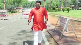 Delhi MCD polls, Delhi MCD elections, Delhi MCD elections nomination, Manoj Tiwari, manoj Tiwari BJP, Delhi BJP, Delhi MCD election campaign, indian express news