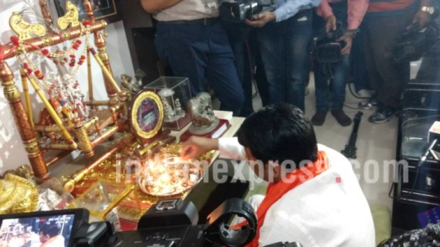 MCD Election results 2017, MCD poll results, MCD, BJP, MCD vote counting, MCD results 2017, MC counting photos, Counting photos, BJP victory, BJP photos, Congress, AAP, Delhi news, Delhi , Latest MCD photos, Indian express photos,