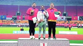 shot put, shot putter, Manpreet, women’s shot put, Michelle Carter, Rio Olympics, Manpreet Kaur, IAAF list , indian express news, sports news