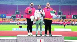 shot put, shot putter, Manpreet, women’s shot put, Michelle Carter, Rio Olympics, Manpreet Kaur, IAAF list , indian express news, sports news