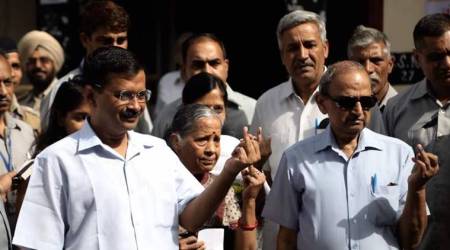 MCD elections, MCD elections 2017, Delhi civic polls, Delhi civic elections, delhi municipality election, voting, AAP, BJP, Congress, delhi voting, delhi election, india news, indian express