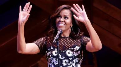 michelle obama, michelle obama hairstyle, barack obama, barack obama michelle obama, michelle obama fashion, michelle obama natural hairstyle, michelle obama hair, michelle obama twitter hair, michelle obama hair picture, michelle obama images, michelle obama hair rage, hair, hairstyle, fashion, lifestyle, indian express, indian express news