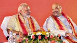 Amit Shah, Amit Shah EVM, EVM tampering, Amit Shah EVM tampering allegations, BJP national executive meeting, BJP EVM tampering, India news, Indian Express