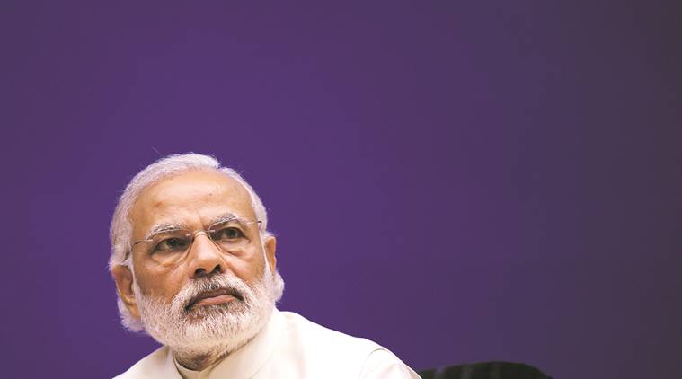 Narendra Modi, PM Modi, Modi Hanuman, Modi Ramayana, PM Narendra Modi work selflessly, Parliamentary meeting, Modi BJP MPs, Hanuman Modi, India news, Indian Express