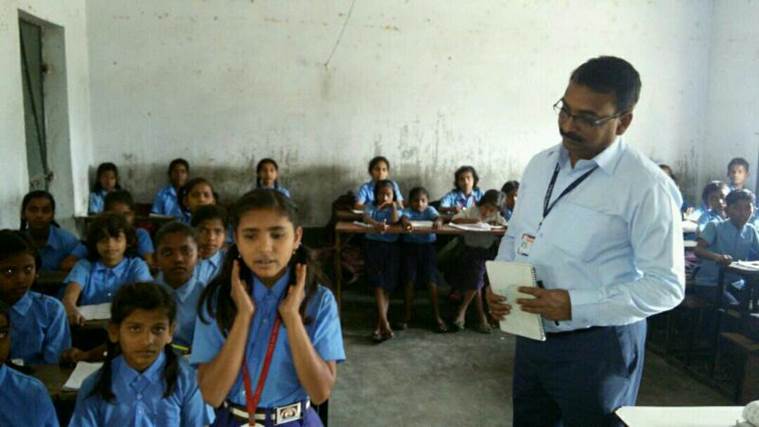 Bihar education, education in Bihar, Bihar government schools, Patna government schools, Patna govt schools revamping, Patna govt schools condition, governemnt schools, Patna DM initiative, Patna DM, Sanjay kumar agrawal, district magistration patna schools, DM teaches, Bihar education system, Bihar school, Bihar education, school inspector model, patna school inspector model, Patna school, patna District Arms Magistrate, District Magistrate Sanjay Kumar Agrawal, patna Sanjay Kumar Agrawal, latest news, patna news, Bihar news, latest india news, indian express news