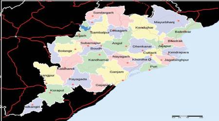 Odisha Map (Source: Wikipedia)